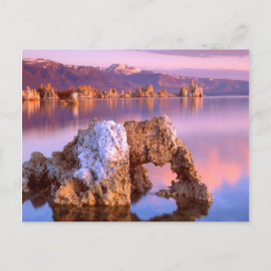 Tufa-båge vid Mono Lake Vykort