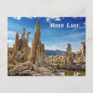 Tufa Torn, Mono Sjö, Kalifornien Vykort