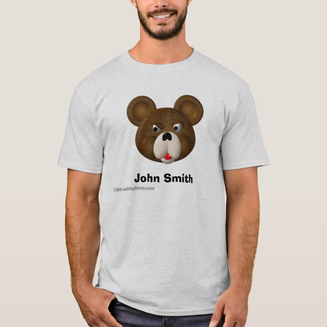Tuff björn, John Smith Tee (Framsida)