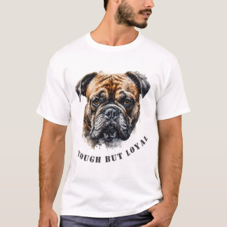 Tuff but Loyal - Bulldog Strength Tee