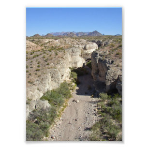 Tuff Canyon, Big Bend National Park Fototryck
