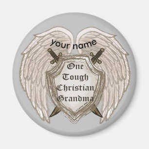 Tuff Christian Grandma magnet