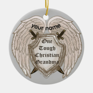Tuff Christian Grandma ornament
