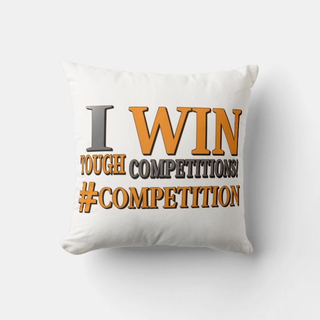 "TUFF COMPETITIONS" Cute Design. Köp nu Kudde (Framsida)