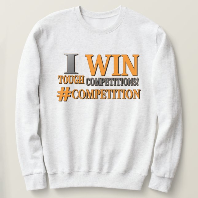 "TUFF COMPETITIONS" Cute Design. Köp nu Lång Ärmad Tröja (Design framsida)