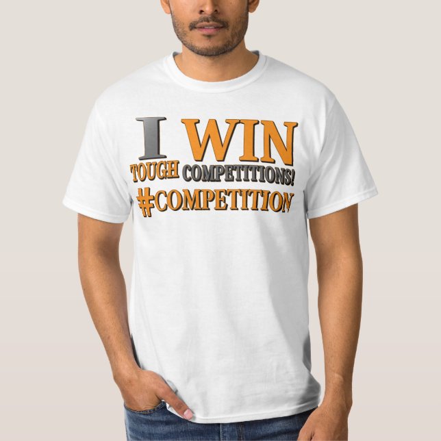 "TUFF COMPETITIONS" Cute Design. Köp nu T Shirt (Framsida)