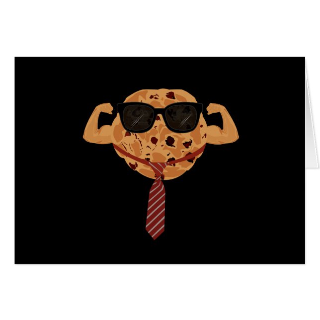 Tuff Cookie - Coola Hälsningskort (Framsidan Horizontal)