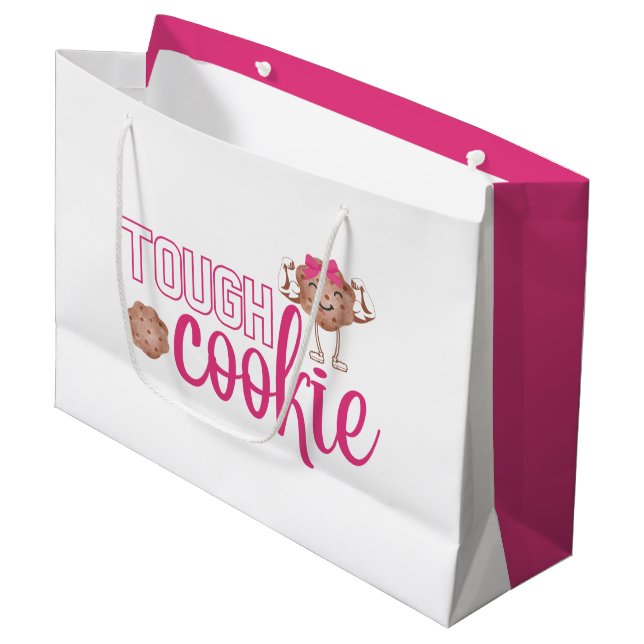 Tuff Cookie Gift Bag (Framsidan Vinklad)