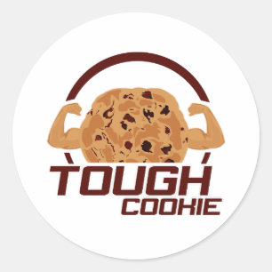 Tuff Cookie Runt Klistermärke