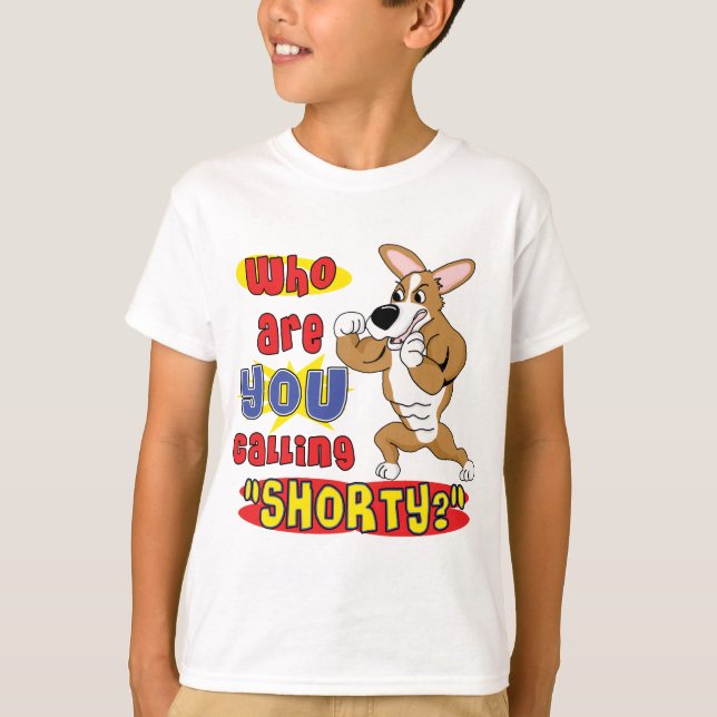 Tuff CorgibarnT-tröja T-shirt (Framsida)