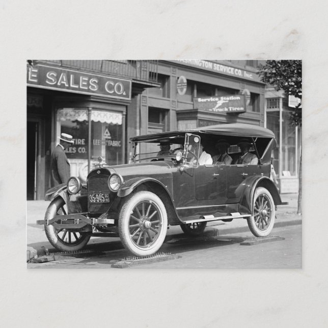 Tuff Däck, 1922 Vykort (Framsida)