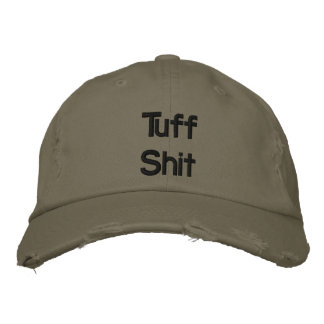 Tuff Fan Anpassningsbar Distress Baseball Cap Broderad Keps