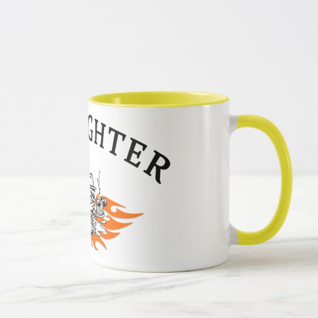 Tuff för brandmantjurhund mugg (Höger)