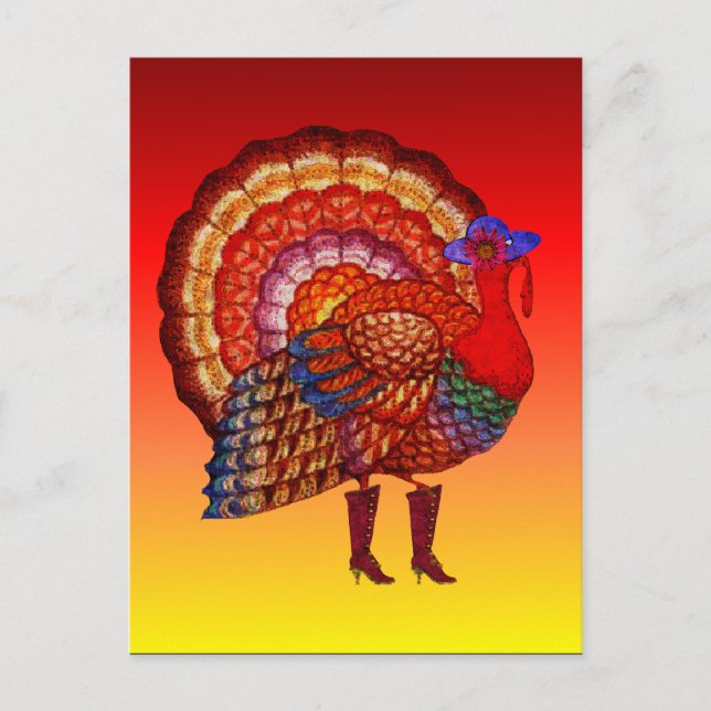 Tuff Gamla fåglar Vykort (Framsida)