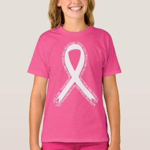 Tuff Girls Bära Rosa Breast Cancer Awareness T Shirt