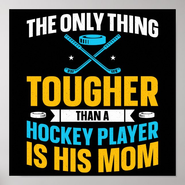 Tuff Hockey Mamma Poster (Framsidan)