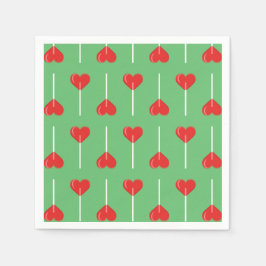 Tuff Kärlek Suckers Red Pappersservett