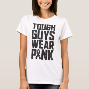 Tuff Killar Bära Rosa Breast Cancer Awareness Mana T Shirt