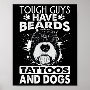 Tuff killar har bandittoer och Hundar Poster