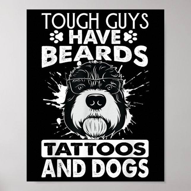 Tuff killar har bandittoer och Hundar Poster (Framsidan)