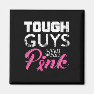Tuff Killars Bära Rosa Ribbon Breast Cancer Awaren Magnet