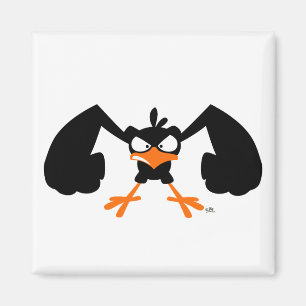 Tuff lil'birdie:) magnet