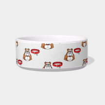 Tuff & Loyal Bulldog Personlig Hund Bowl