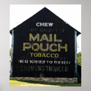 Tuff Mail Pouch Tobacco Barn - Originalfoto Poster