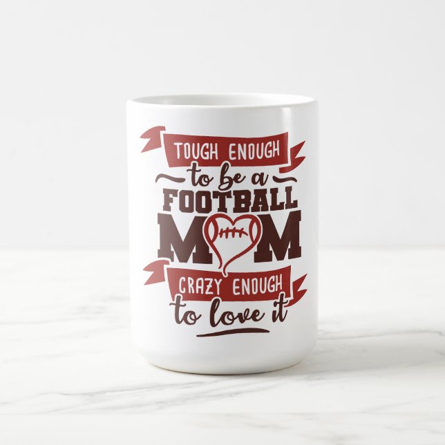 Tuff nog, Crazy nog: Mamma Life i fotboll Kaffemugg (Center)
