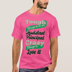 Tuff nog för att vara en assisterande förkämpe, ga t shirt