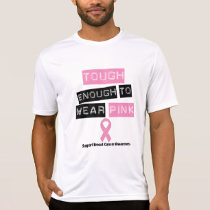 Tuff nog som ha på sig rosa bröstcancer t-shirt