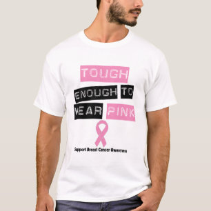 Tuff nog som ha på sig rosa bröstcancer t-shirt
