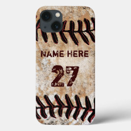 Tuff Personlig Vintage Baseball iphone case