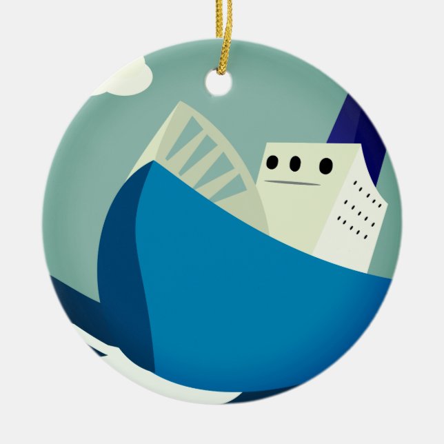 Tuff Sailing Ornament (Framsidan)