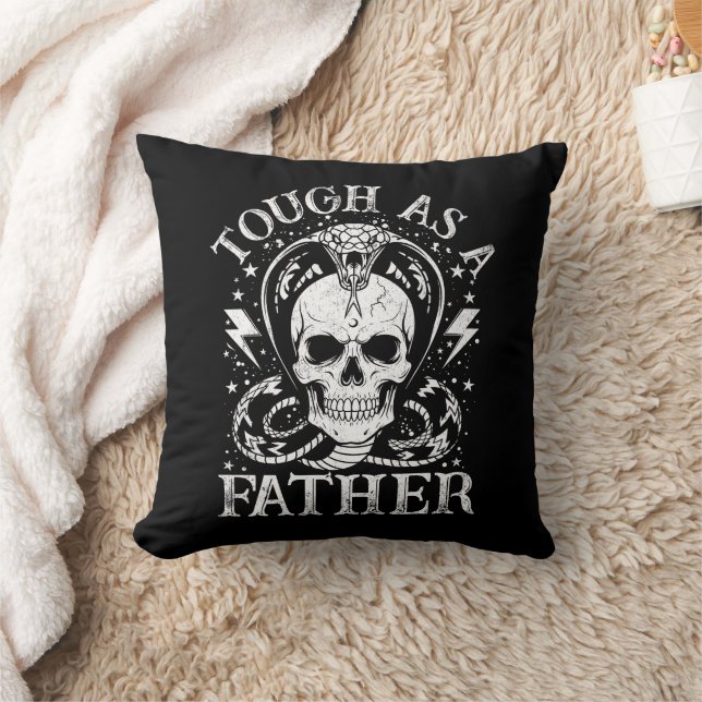 Tuff som en pappa, fadersdag pappa humor kudde (Filt)