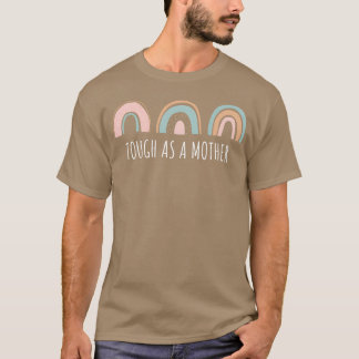 Tuff som en stark roligt vid Mor Mamma, Mors dag T Shirt
