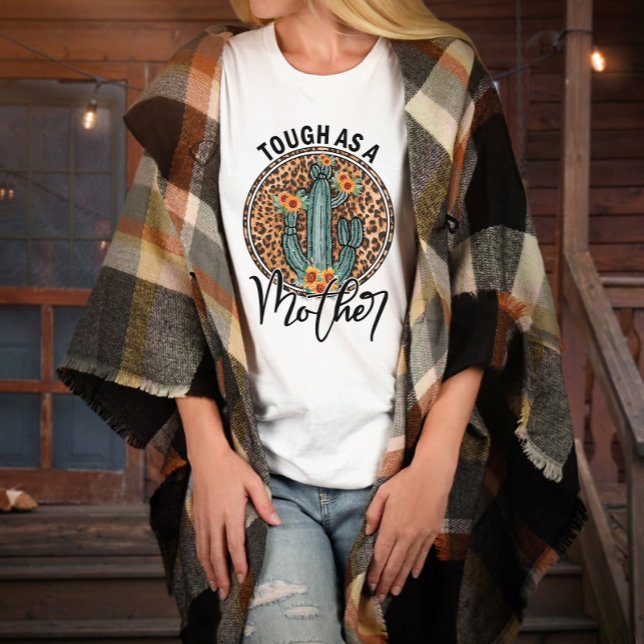 Tuff som Mor Cactus T Shirt (Skapare uppladdad)