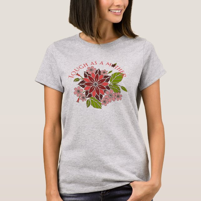 Tuff som Mor T Shirt (Framsida)