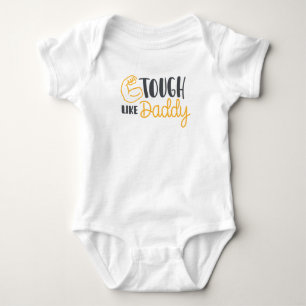 Tuff som pappa Baby Bodykostym T Shirt