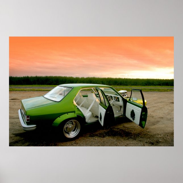 Tuff Street Maskin - Grönt Maskin poster (Framsidan)