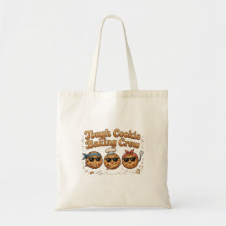 Tuff Tårtbakande Besättning Tote - Rolig Retro Kak Tygkasse