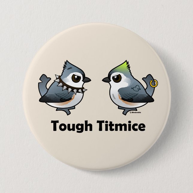Tuff Titmice Knapp (Framsida)