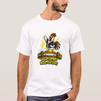 Tuff Tupp Karaktär – Vakna och härska dagen T Shirt