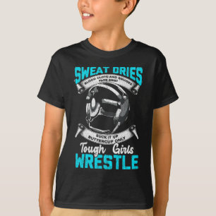 Tuff Wrestling Girl Gift Bruises Sport Woman T Shirt