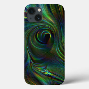 Tuff Xtreme för påfågelfjäderfärg iphone case
