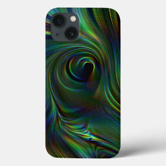 Tuff Xtreme för påfågelfjäderfärg iphone case