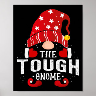 Tuffa Gnome Matchande Jul Pyjamas För Familjen  Poster