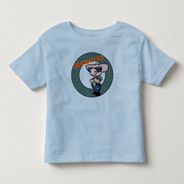 Tuffa grisT-tröja Tee Shirt (Framsida)