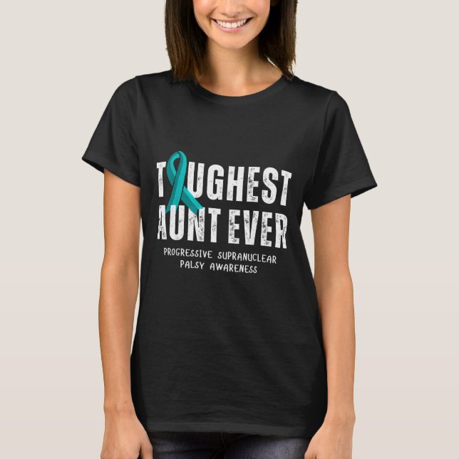 Tuffaste faster progressiv supranukleär pares t shirt (Framsida)