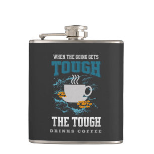 Tuffen dricker kaffe Roligt Good Vibes Free Spirit Fickplunta